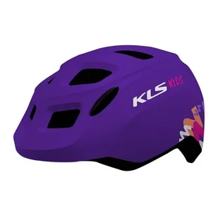 Kellys Kask Zigzag 2022 S fioletowy dziecięcy - Kaski rowerowe - miniaturka - grafika 1