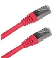 Value S/FTP Patch wire KAT6 A, czerwony 3m 21.99.1923 - Kable miedziane - miniaturka - grafika 1