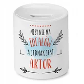 Skarbonki - Skarbonka na Urodziny 75 75te 75-te na Prezent z Nadrukiem ze Zdjęciem + Opakowanie na prezent (wzór 02) - miniaturka - grafika 1