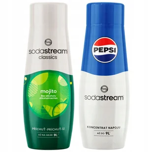 2x Syrop do Saturatora SODASTREAM MOJITO PEPSI COLA Mohito Koncentrat Sok - Syropy i koncentraty owocowe - miniaturka - grafika 1