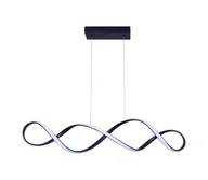 Lampy sufitowe - LED Żyrandol na lince INFINITO LED/34W/230V czarny - miniaturka - grafika 1