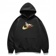 Bluzy męskie - Bluza oversize z haftem Saitama One Punch Man anime streetwear L - miniaturka - grafika 1