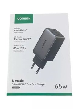 Ładowarka Ugreen 65W X556 Nexode 3xUSB-C