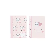 Zeszyty szkolne - Zeszyt A4 48 kartek 90g w linie CUTE PANDA - miniaturka - grafika 1