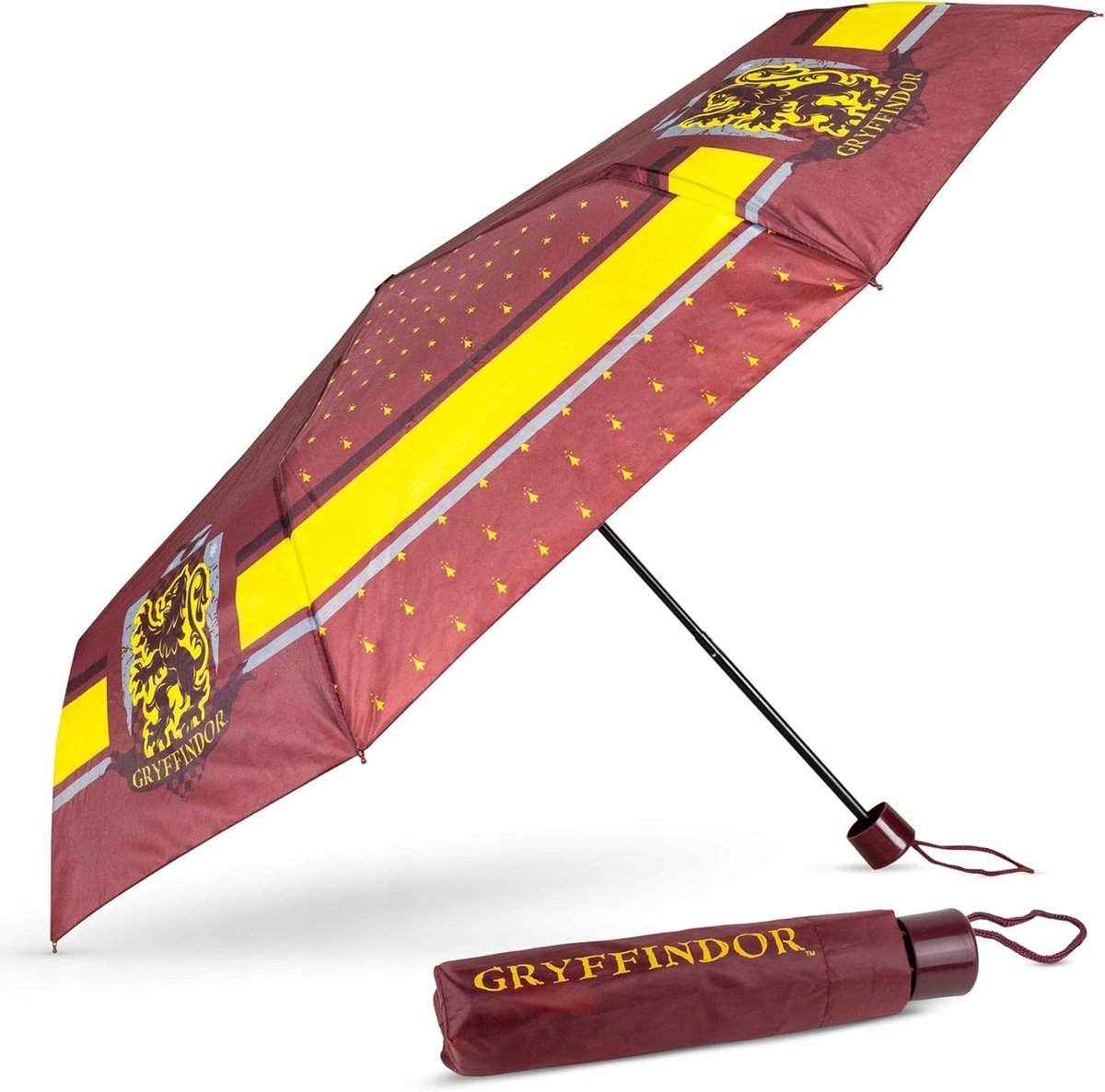 PARASOL Z WZOREM HARRY'EGO POTTERA I POKROWCEM OCHRONNYM