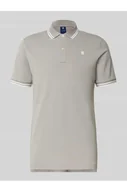 Koszulki męskie - Koszulka polo o kroju slim fit z wyhaftowanym logo model Dunda - G-Star Raw - miniaturka - grafika 1