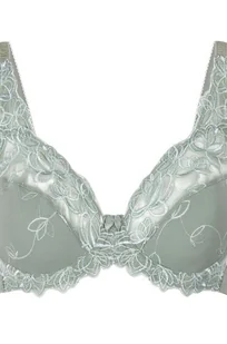 Hunkemöller Biustonosz nieusztywniany z fiszbinami Diva Zielony - Biustonosze - miniaturka - grafika 1