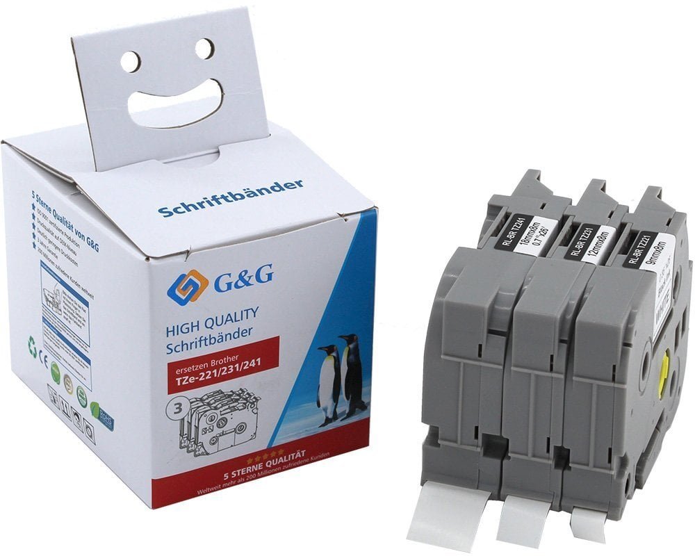 G&G Taśmy do Brother TZe-221/-231/-241 14979