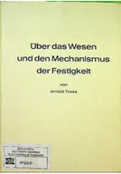 Technika - Uber das Wesen und den Mechanismus der Festigkeit - miniaturka - grafika 1