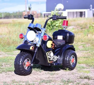 Motor Chopper Na Akumulator Czarny /ll778 - Pojazdy elektryczne dla dzieci Motor Chopper Na Akumulator Czarny /ll778 - Pojazdy elektryczne dla dzieci - miniaturka - grafika 12