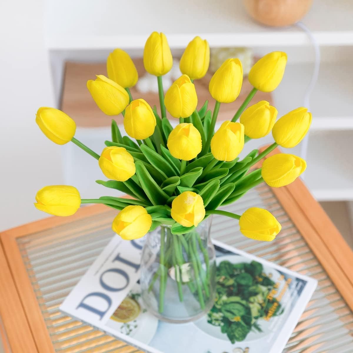 10 szt. sztucznych tulipanów z lateksu PU Real Touch, sztuczne tulipany, bukiety kwiatów, kompozycja kwiatowa do pokoju domowego, bukiet ślubny, cen..