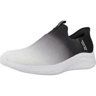 Buty trekkingowe damskie - Tenisówki Skechers Model Slip Ins: Ultra Flex 3.0 Kolor Czarny - miniaturka - grafika 1