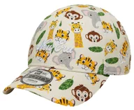 Czapki damskie - Czapka z daszkiem NEW ERA dziecięca Safari 9FORTY beżowa 2-4 latka - miniaturka - grafika 1