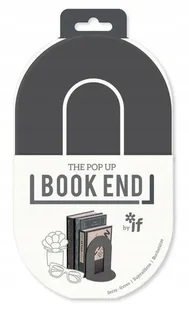 Book End Podp��rka pod ksi����ki ciemny szary - Podpórki do książek - miniaturka - grafika 1