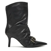 Botki damskie - Botki Patrizia Pepe 8Y0139 L164 Czarny - miniaturka - grafika 1