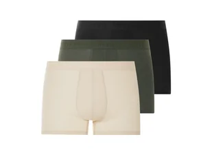 esmara Men Bokserki męskie, 3 pary (Czarny/zielony/beżowy, 7/XL) - Majtki męskie esmara Men Bokserki męskie, 3 pary (Czarny/zielony/beżowy, 7/XL) - Majtki męskie - miniaturka - grafika 1