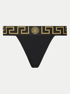 Versace Stringi AUD01042 1A10011 Czarny - Majtki damskie - miniaturka - grafika 1