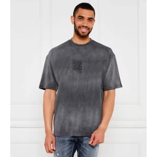 HUGO T-shirt Dutye Relaxed fit - Koszulki męskie - miniaturka - grafika 1