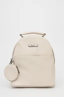 Plecaki - Pepe Jeans plecak SALMA BACK PACK damski kolor beżowy mały gładki - miniaturka - grafika 1