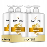 Szampony do włosów - Pantene Pro-V Repair&Protect Szampon z pompką do włosów suchych 4x800ml - miniaturka - grafika 1