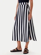 Spódnice - Tatuum Spódnica midi Katia 1 T2510.171 Granatowy Relaxed Fit - miniaturka - grafika 1