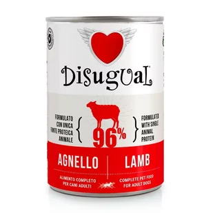 Disugual Monoprotein Jagnięcina 400g - Mokra karma dla psów - miniaturka - grafika 1