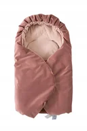 Śpiworki dla dzieci - PIAPIMO-OTULACZ DO FOTELIKA               SAMOCHODOWEGO I GONDOLI RÓŻOWY - miniaturka - grafika 1