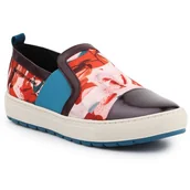 Trampki damskie - Buty Geox D Breeda A W D642QA-0AN54-C7V7J wielokolorowe - miniaturka - grafika 1