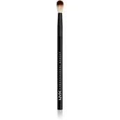 Pędzle do makijażu - NYX Professional Makeup NYX Professional Makeup - PRO BLENDING BRUSH - 16 - Pędzel do rozcierania i blendowania cieni NYXPB1BL - miniaturka - grafika 1