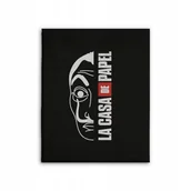 Koce i narzuty dla dzieci - Dom z Papieru LA CASA de PAPEL Koc Narzuta NETFLIX - miniaturka - grafika 1