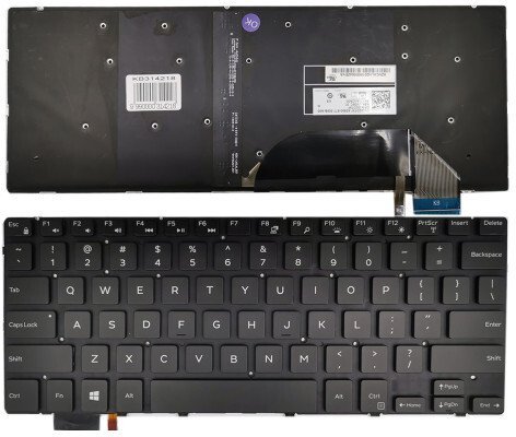 Dell Klawiatura DELL Inspiron 7569, 7579, 7368, 5370 z podświetleniem US KB316533