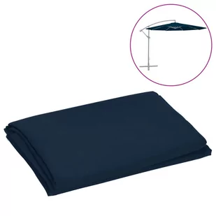 vidaXL Zamienne pokrycie parasola ogrodowego, niebieskie, 300 cm 313803 - Parasole ogrodowe - miniaturka - grafika 5