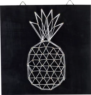 Graine Creative Graine Creative Obrazek z gwoździ i muliny Ananas GC-100658 - Zabawki kreatywne - miniaturka - grafika 1