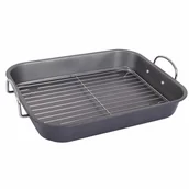 Formy do ciast - BRYTFANNA FORMA DO PIECZENIA Z RUSZTEM 37x29cm - miniaturka - grafika 1
