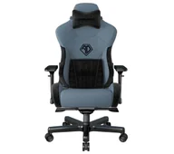 Fotele gamingowe - Anda Seat T-Pro 2 XL Gamingowy do 200kg Tkanina Niebieski - miniaturka - grafika 1