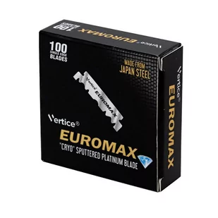 EUROMAX 100 jednostronne ostrza do golenia CRYO SPUTTERED, 50 g - Maszynki do golenia i wkłady - miniaturka - grafika 1