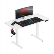 Biurka gamingowe - Biurko Elektryczne Huzaro Hero 8.2 White - miniaturka - grafika 1