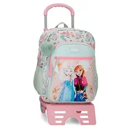 Plecaki szkolne i tornistry - Disney Frozen Strong Spirit Plecak szkolny z wózkiem Wielobarwny 30x40x13 cms Poliester 15,6L, Wielobarwny, Mochila Escolar con Carro, plecak szkolny na kółkach - miniaturka - grafika 1