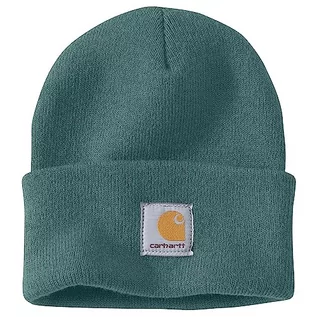 Czapki damskie - Carhartt Czapka beanie z dzianiny uniseks, Sea Pine, jeden rozmiar - grafika 1