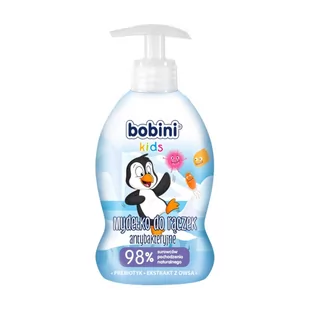 Bobini Kids antybakteryjne Mydło do rąk 300ml - Kosmetyki kąpielowe dla dzieci - miniaturka - grafika 3