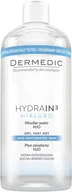 Płyny micelarne - Biogened S.A DERMEDIC HYDRAIN 3 HIALURO Płyn micelarny H2O 500 ml 7071824 - miniaturka - grafika 1