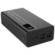 Powerbanki - GoGEN Powerbank PB400001 40000 mAh PB400001B Czarna - miniaturka - grafika 1