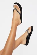 Klapki i japonki damskie - Lipsy London Japonki Damskie Czarne 38 Rlx - miniaturka - grafika 1