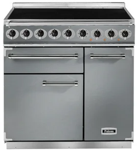 Kuchenka elektryczna Kuchnia z płytą indukcyjną FALCON Deluxe 90 Stal nierdzewna chrom - Kuchenki elektryczne - miniaturka - grafika 1