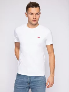 Koszulki męskie - Levi's T-Shirt Original Hm Tee 56605-0000 Biały Regular Fit - grafika 1