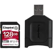 Karty pamięci - Kingston Canvas React Plus 128GB (MLPR2/128GB) - miniaturka - grafika 1