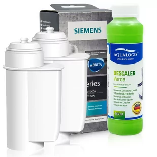 Zestaw Siemens, Filtr INTENZA TZ70003 2 szt, Odkamieniacz Verde 250ml - Akcesoria i części do ekspresów do kawy - miniaturka - grafika 1