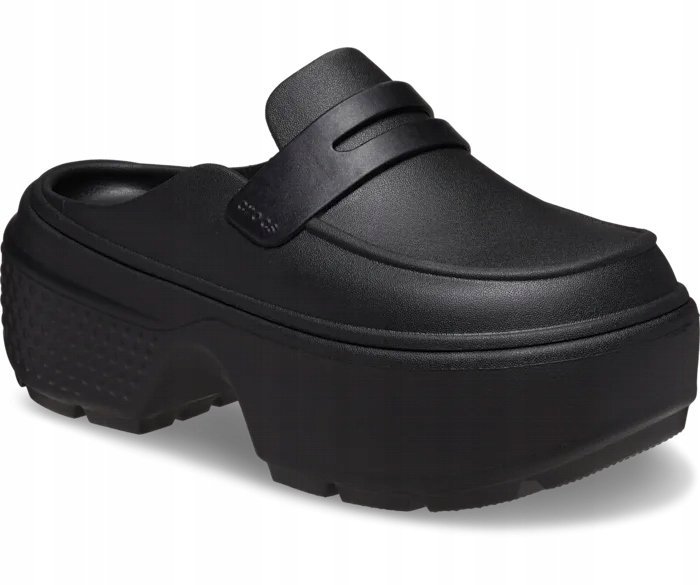 Crocs Damskie Buty Chodaki Platforma Stomp Loafer 209937 Clog 41-42