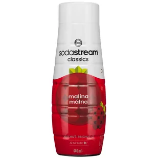 Syrop do SodaStream Malina 440ml - Syropy i koncentraty owocowe - miniaturka - grafika 1