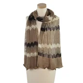 Apaszki i szaliki damskie - Szal Pajęcza Sieć - Art of Polo - miniaturka - grafika 1